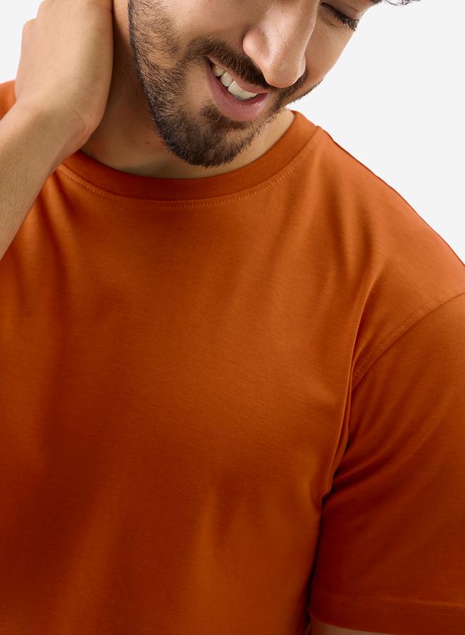 ذا سوليد ستور تيشيرت انترلوك سادة بأكمام قصيرة - Image 5